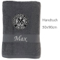 Preview: Handtuch mit Logo & Namen besticken 2
