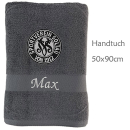 Handtuch mit Logo & Namen besticken 2