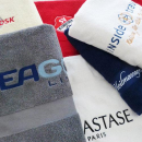 Saunatuch mit Logo besticken lassen